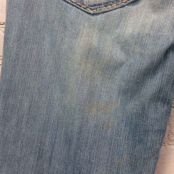 BKE Buckle Tyler Straight Jeans Men’s 33 x 26 Thick Stitch Distressed Destroyed - Picture 10 of 10